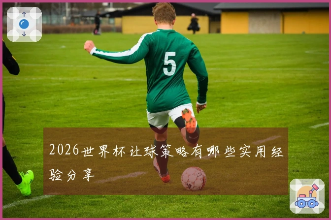 2026世界杯让球策略有哪些实用经验分享
